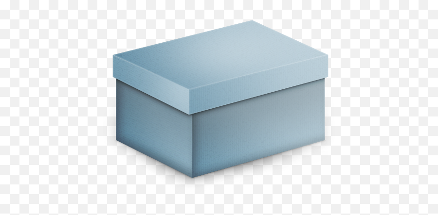 Box Blue Icon - Cardboard Box Png,>> In Blue Box On Icon
