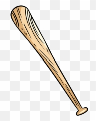 Wooden Baseball Bat Clipart Transparent - Clipart World Corked Bat png