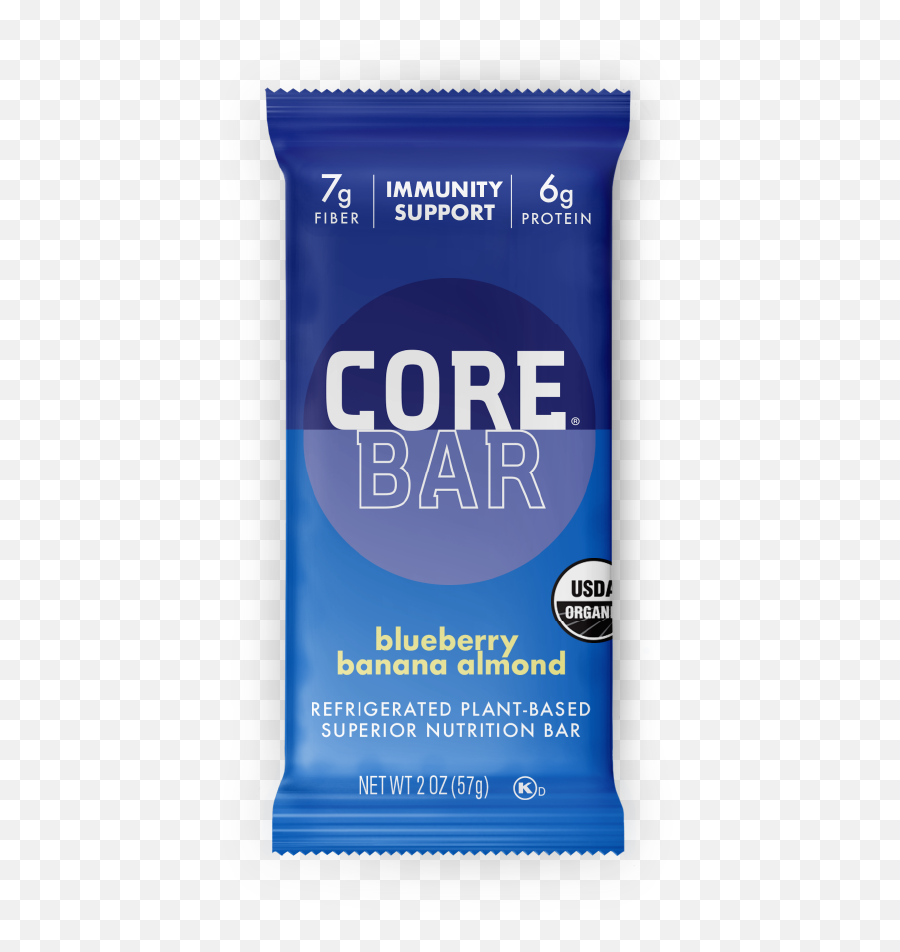 Blueberry Banana Almond 8 Bars 2 Oz Png Text Icon