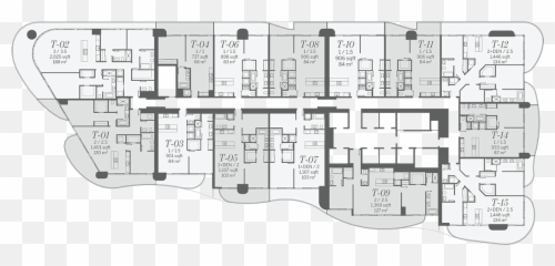 Brickell Flatiron - Vertical Png,Icon Brickell Floor Plans