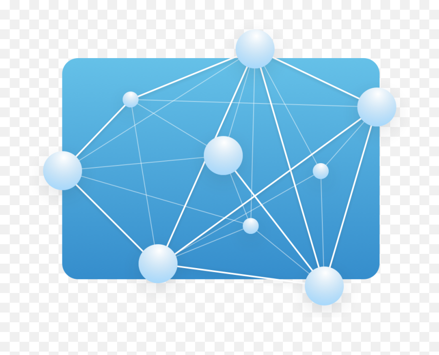 Decentralized Network Graphic By Matthew Kast - Dot Png,Decentralized Icon