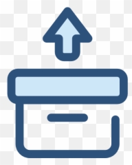 Box - Free shipping and delivery icons Horizontal png