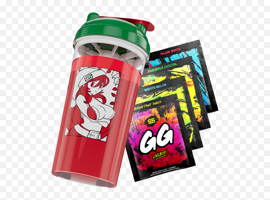 Waifu Cup S23 Christmas - Gamersupps Waifu Cups Png,Christmas Icon Packs