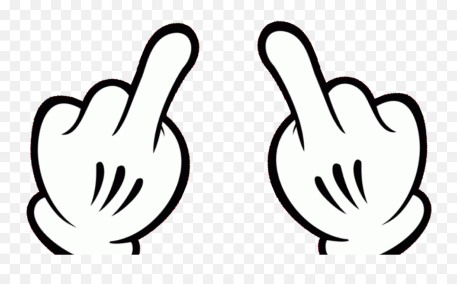 Ok Clipart Mickey Mouse Hand - Transparent Mickey Mouse Hands Png,Ok Hand Sign Png