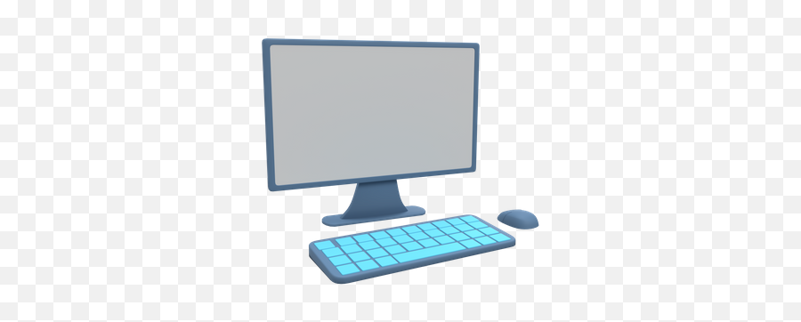 Coding Icon - Download In Flat Style Computer 3d Illustration Png,Gaming Desktop Icon
