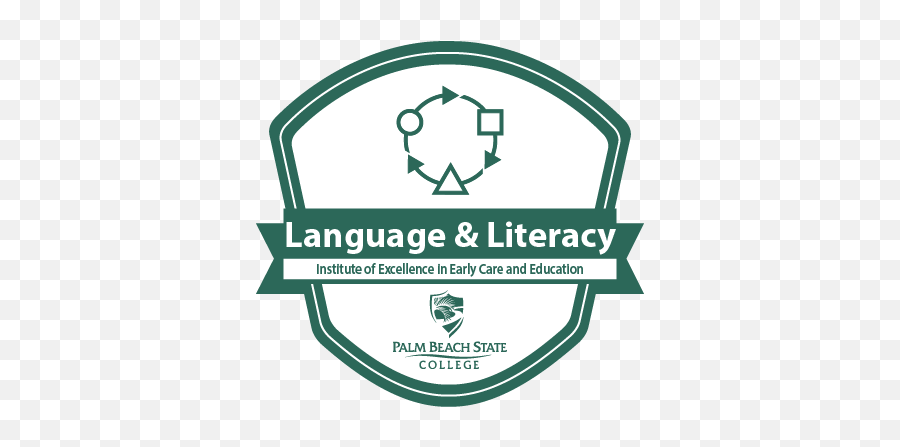 Adapts Language And Literacy Lessons Badge - Palm Beach Language Png,Icon Palm Beach