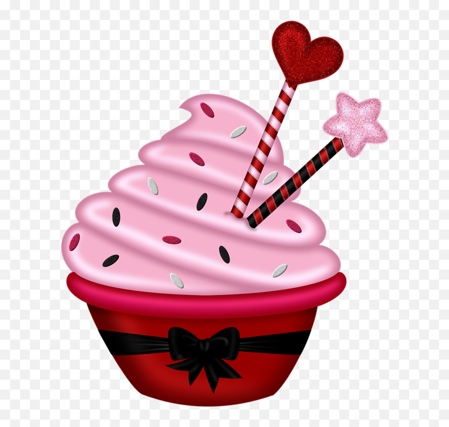Glitterdoll - Pasteles De Dibujos Cute Heart Birthday Clipart Png,Pasteles Png