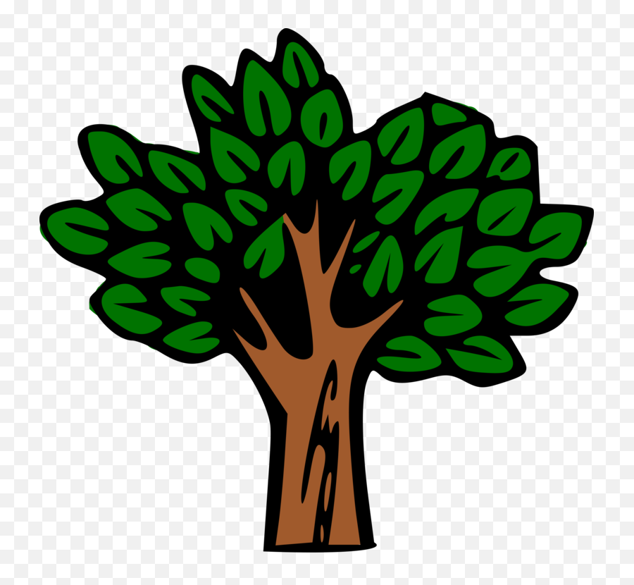 Cartoon Forest Trees Clipart Png Images - Tree Clip Art Forest,Forest Trees Png