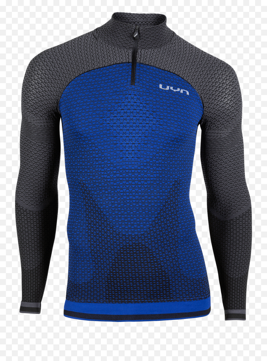 Uyn Man Running Alpha Shirt Long Sleeve Zip Up - Uyn Sports Png,Man Running Png