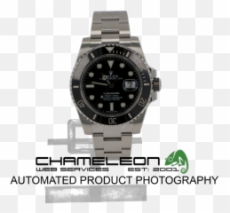 Rolex Watch Photography 360 Spins Chameleon Web Services - Rolex Submariner Png,Rolex Watch Png