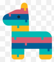Mexico Birthday And Party Donkey - Pinata Icon Png,Pinata Png