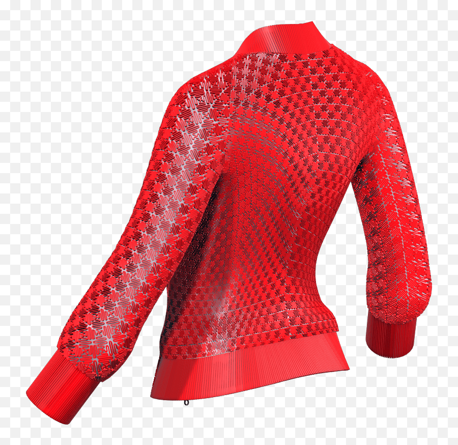 3d Printed Jacket - Danit Peleg Sweater Png,Red Dress Png