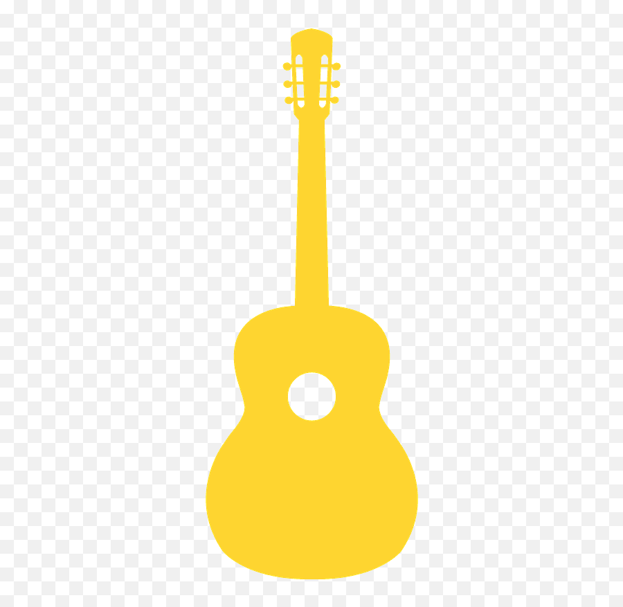 Acoustic Guitar Silhouette - Free Vector Silhouettes Creazilla Clip Art Png,Guitar Silhouette Png