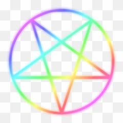 Pentacle Yellow Transparent Png - Pentagram