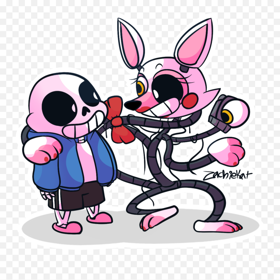 Mangle Fnaf And Sans Undertale Transp - Shadow Freddy X Shadow Bonnie Png,Sans Png