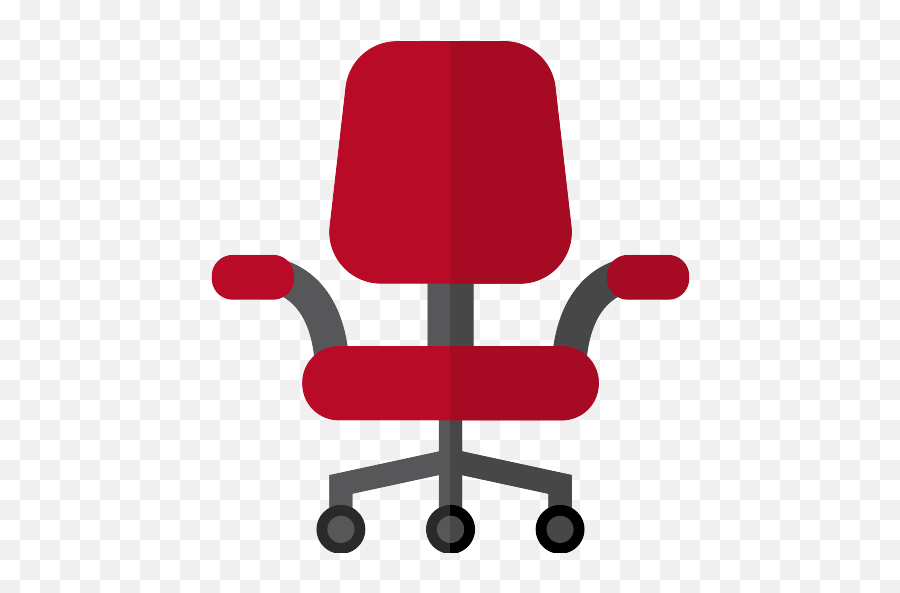 Office Chair Png Icon - Office Red Icon Transparent Background,Office Chair Png
