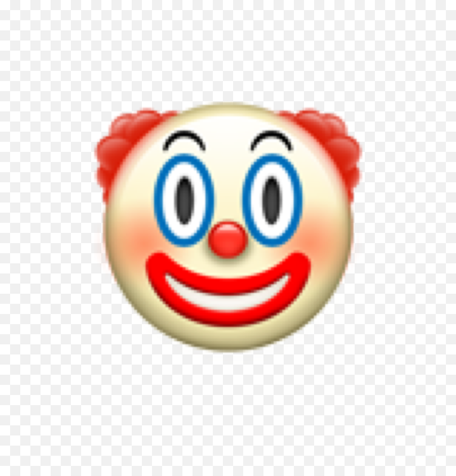 Apple Emoji Clipart Free Download - Clown Emoji Png,Emojis Transparent Background