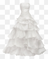 Library Of Wedding Dress Clip Freeuse - Png