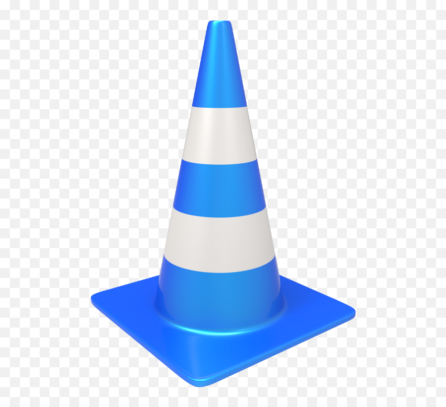 Download 3d Traffic Cone Png - Traffic Cone Ai Full Size Transparent Traffic Cone Blue,Traffic Cone Png