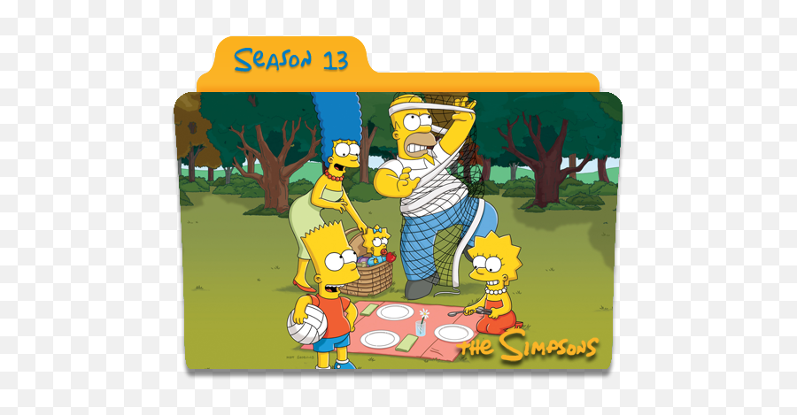 The Simpsons Season 13 Icon Folder Iconset Nellanel - Los Simpson Season 23 Png,Simpsons Png