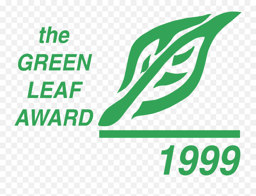 Download Hd Green Leaf Award Logo Png Transparent - Graphic Graphic Design,Award Logo