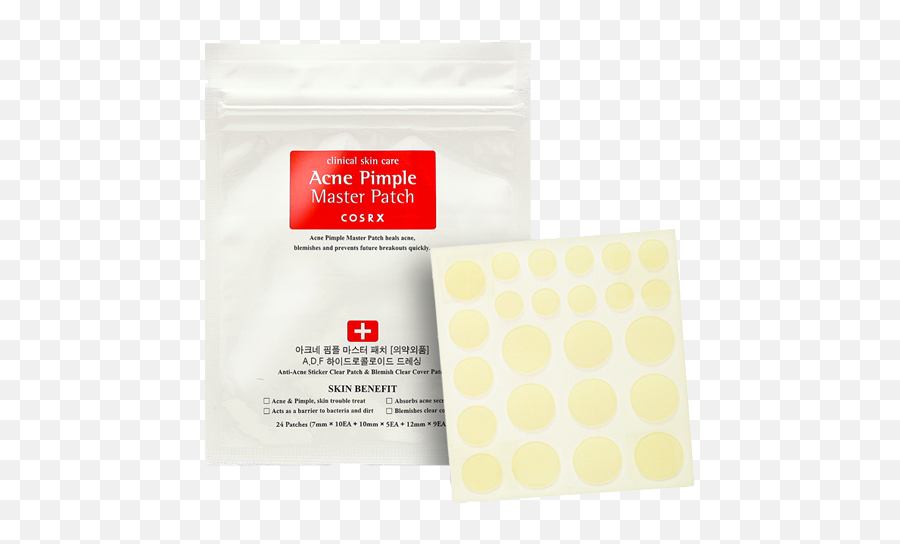 Cosrx Acne Pimple Master Patch 24 - Paper Png,Pimple Png