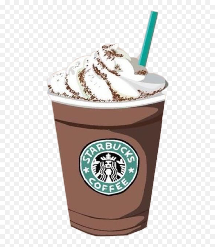 Drawing Drawings Draw Starbucks Starbucksdrink Drinks - Frappuccino Starbucks Coloring Pages Png,Starbucks Logo Drawing