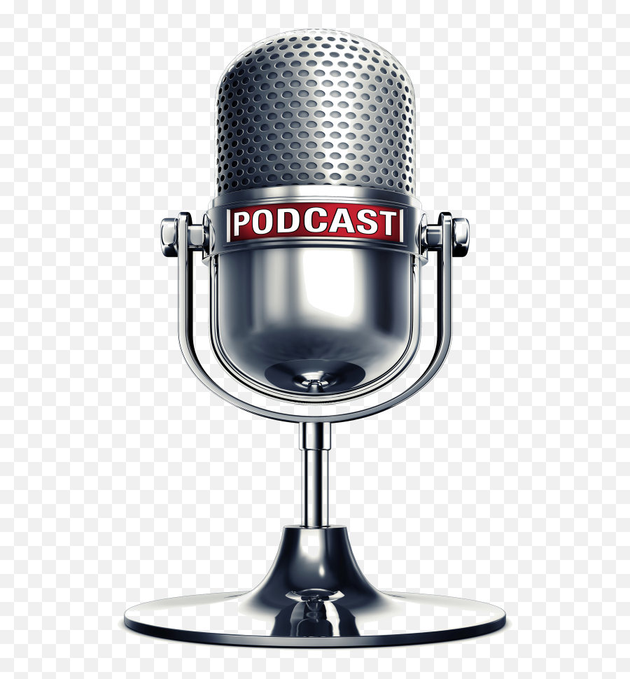 Download Hd Podcast Microphone Png Transparent Image - Transparent Background Podcast Mic Png,Microphone Transparent