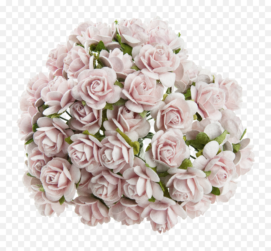 Pink Mist Mulberry Paper Open Roses - Garden Roses Png,Pink Roses Png