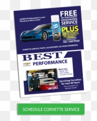 Download Best Corvette Service - Chevrolet Corvette Png Flyer,Corvette Png