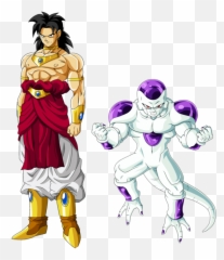M8 Base Broly Vs 100 Frieza - Dragonball Forum Broly Do Dragon Ball Z Png,Broly Png