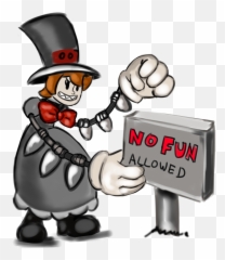 No Fun Allowed Clipart - Full Size Clipart 2804939 Cartoon Png,Ringmaster Png