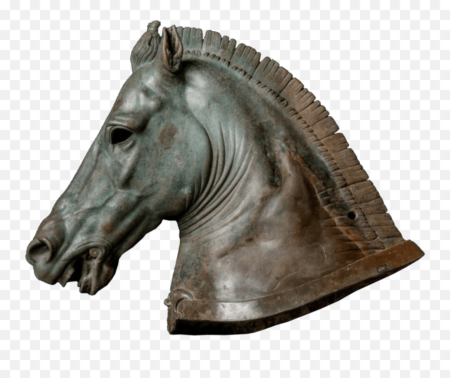 Horse Head Medici Riccardi Ancient Greece Obelisk Art History - Bronze Sculpture Png,Horse Transparent