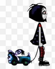 Goth Girl With Wagon - Sexta Feira Treze Png,Wagon Png