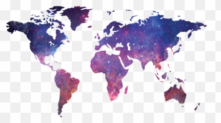 Galaxy World Map Of The - Mapa Y Sus Caracteristicas png