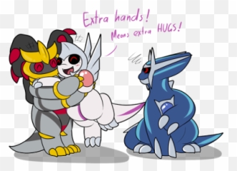 Sometimes Giratina Tumblr - Giratina Hugs Png,Giratina Png
