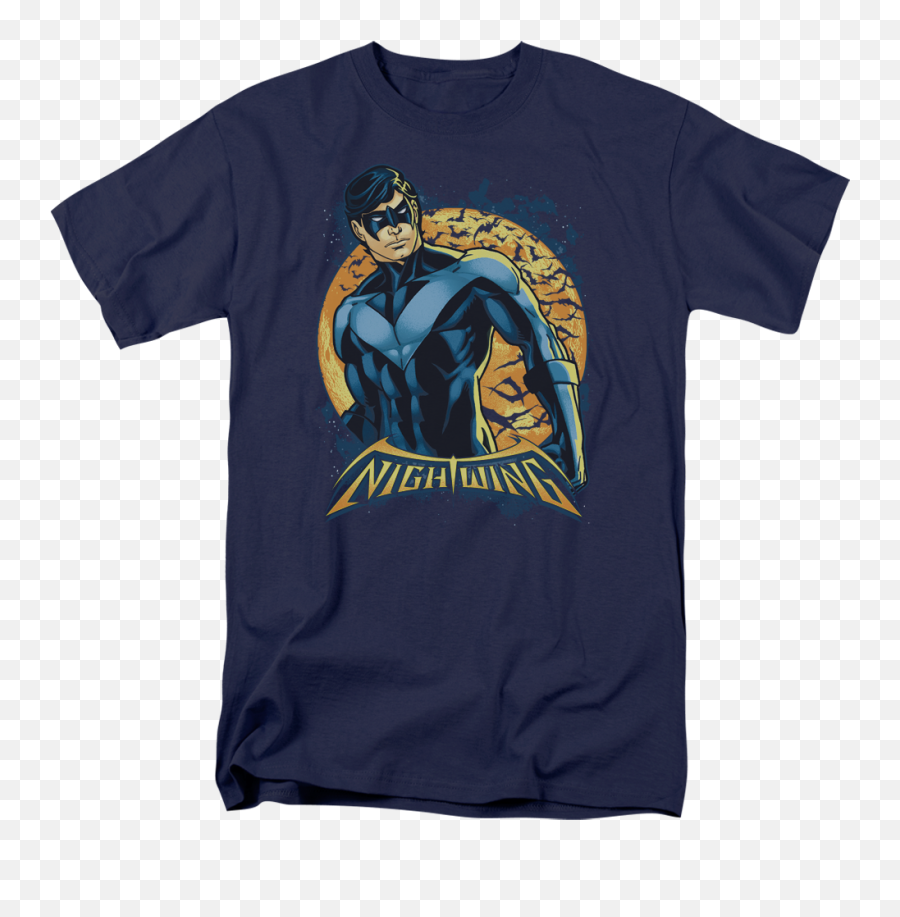 Nightwing Dc Comics T - Shirt Night Wing T Shirt Png,Nightwing Png