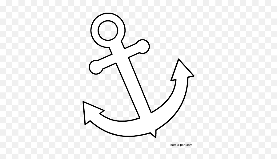 Free Nautical Clip Art - Nautical Anchor Png Clipart,Anchor Transparent Background