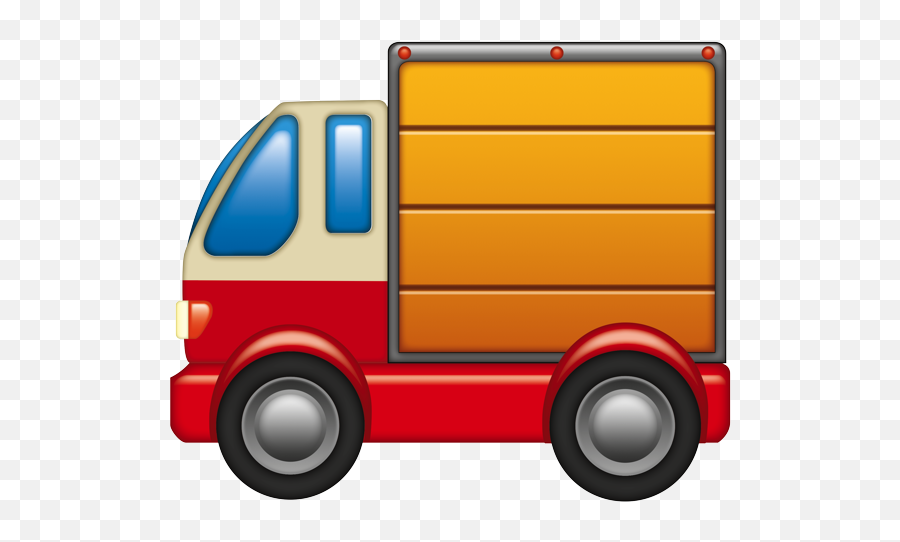 Download Delivery Truck Emoji Hd Png - Uokplrs Truck Emoji Png,Delivery Truck Png