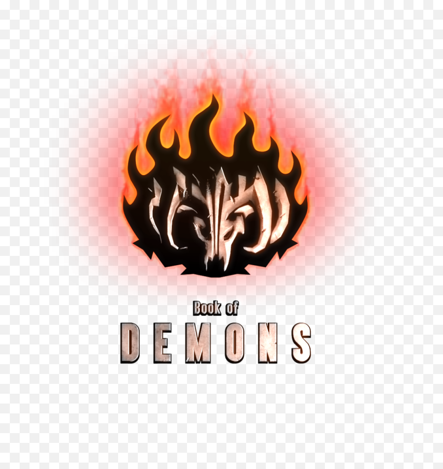 Download Book Of Demons Logo Hd Png - Book Of Demons Logo,Demons Png