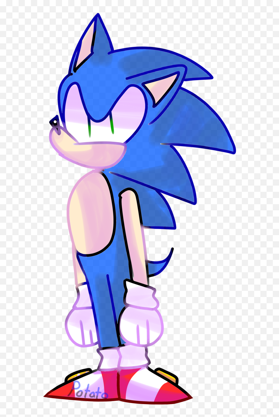 Oh No Its Sanic - Sonic The Hedgehog Png,Sanic Transparent