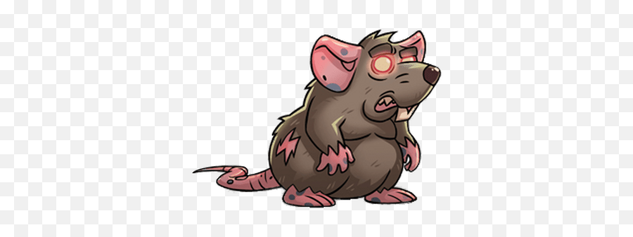 Almost A Hero Character Fat Rat - Animal Figure Png,Rat Transparent Background