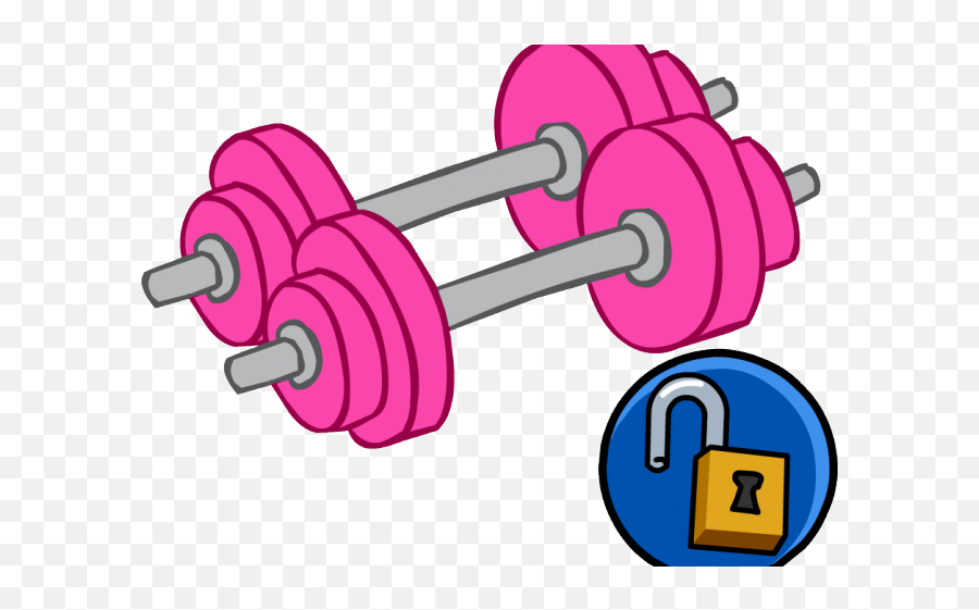 Dumbbells Clipart Fitness - Png Download Full Size Clipart Pink Weights Png Clipart,Dumbbells Png