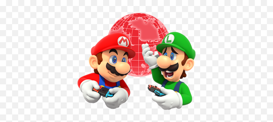 Online Play Nintendo Switch Family - Mario Playing Switch Png,Online Png