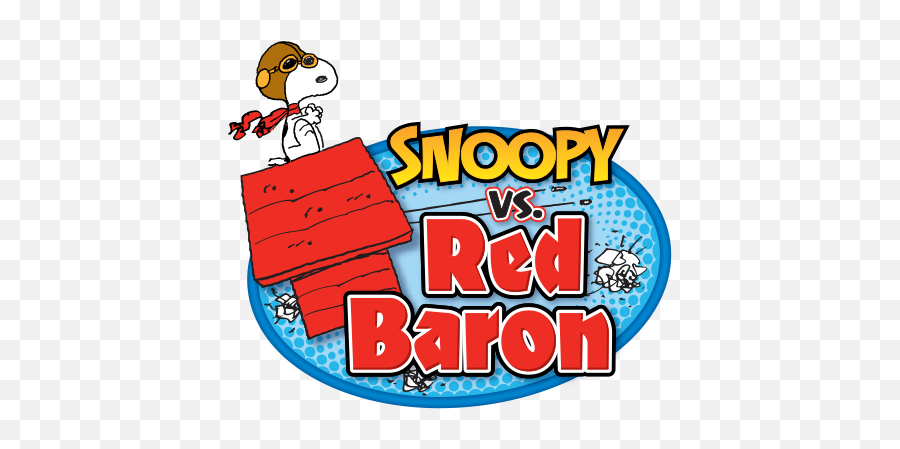 Snoopy Vs Red Baron Carowinds - Snoopy And The Red Baron Logo Png,Snoopy Png