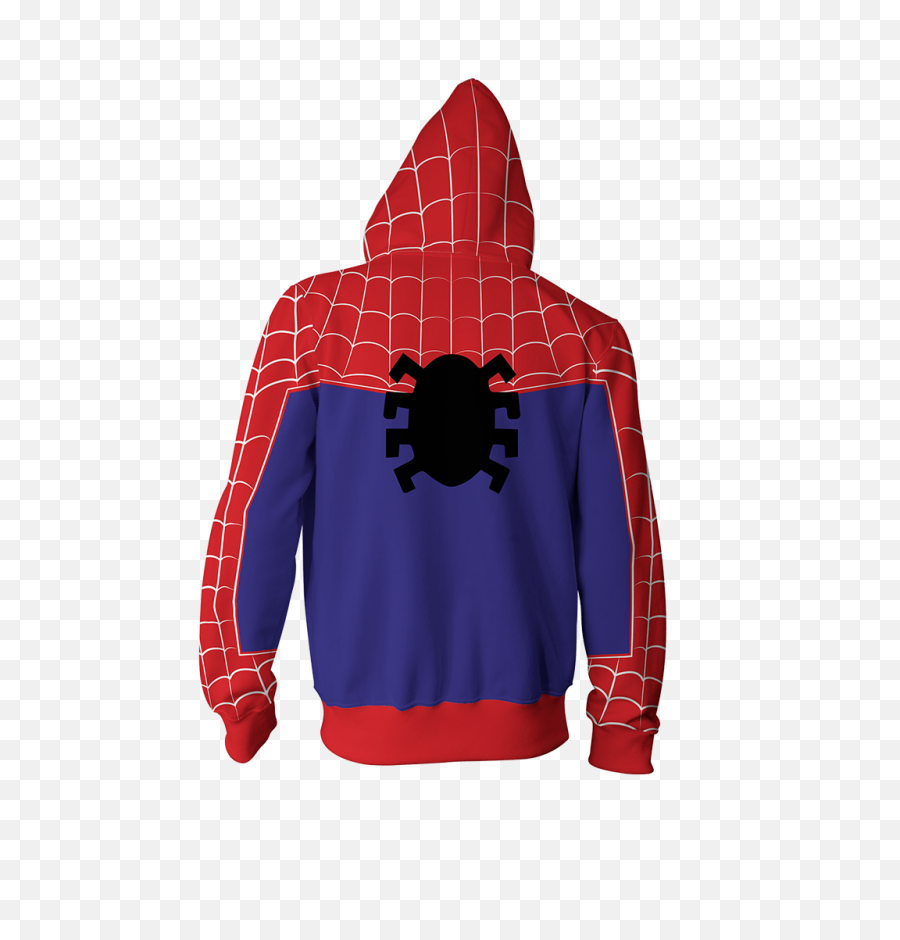 Download Hd Into The Spider Verse Peter Parker Cosplay Zip - You Me At Six Hoodie Png,Peter Parker Png