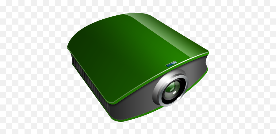 Projector Green Icon - Output Device Png,Projector Png