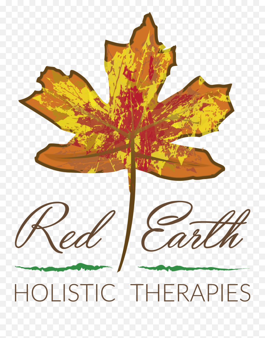 Red Earth Holistic Therapies - Digital And Print Gift Bussiness Card Holistic Therapies Png,Red Leaf Logo