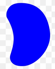 Jelly Bean Clipart - Blue png