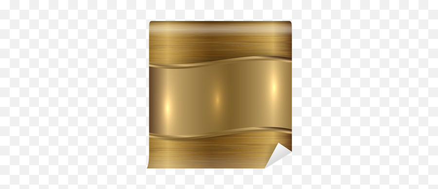 Vector Gold Brushed Metallic Plaque - Horizontal Png,Gold Plaque Png